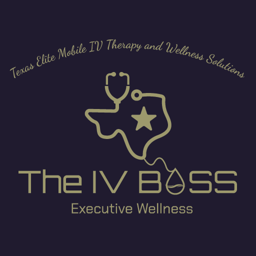 The IV Boss Square Logo